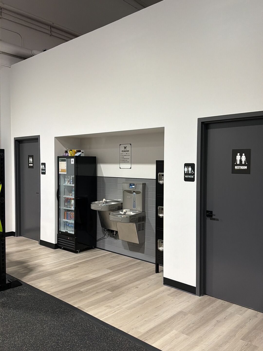 Tee Box Meridian washrooms.