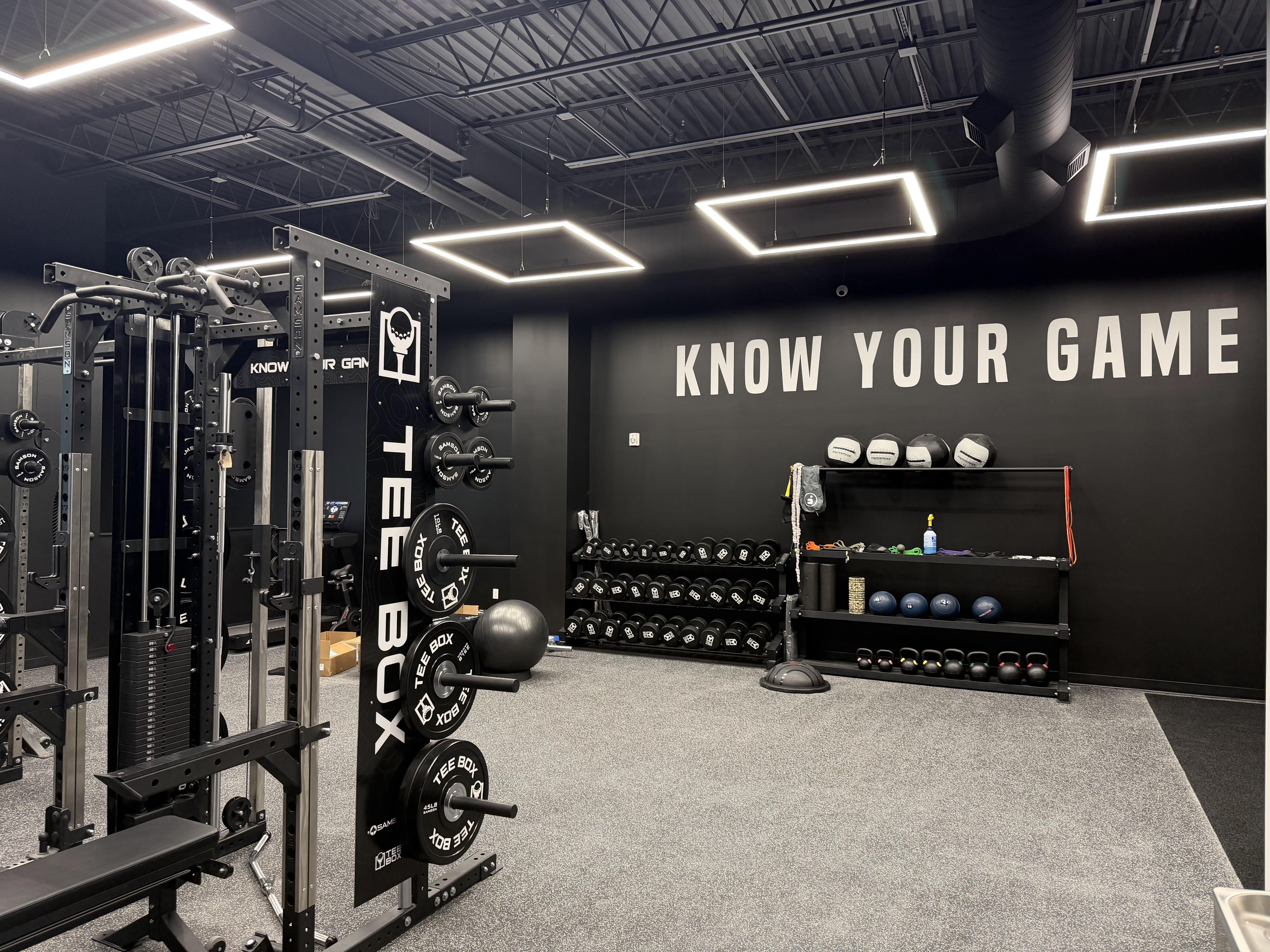 Tee Box West Omaha gym.