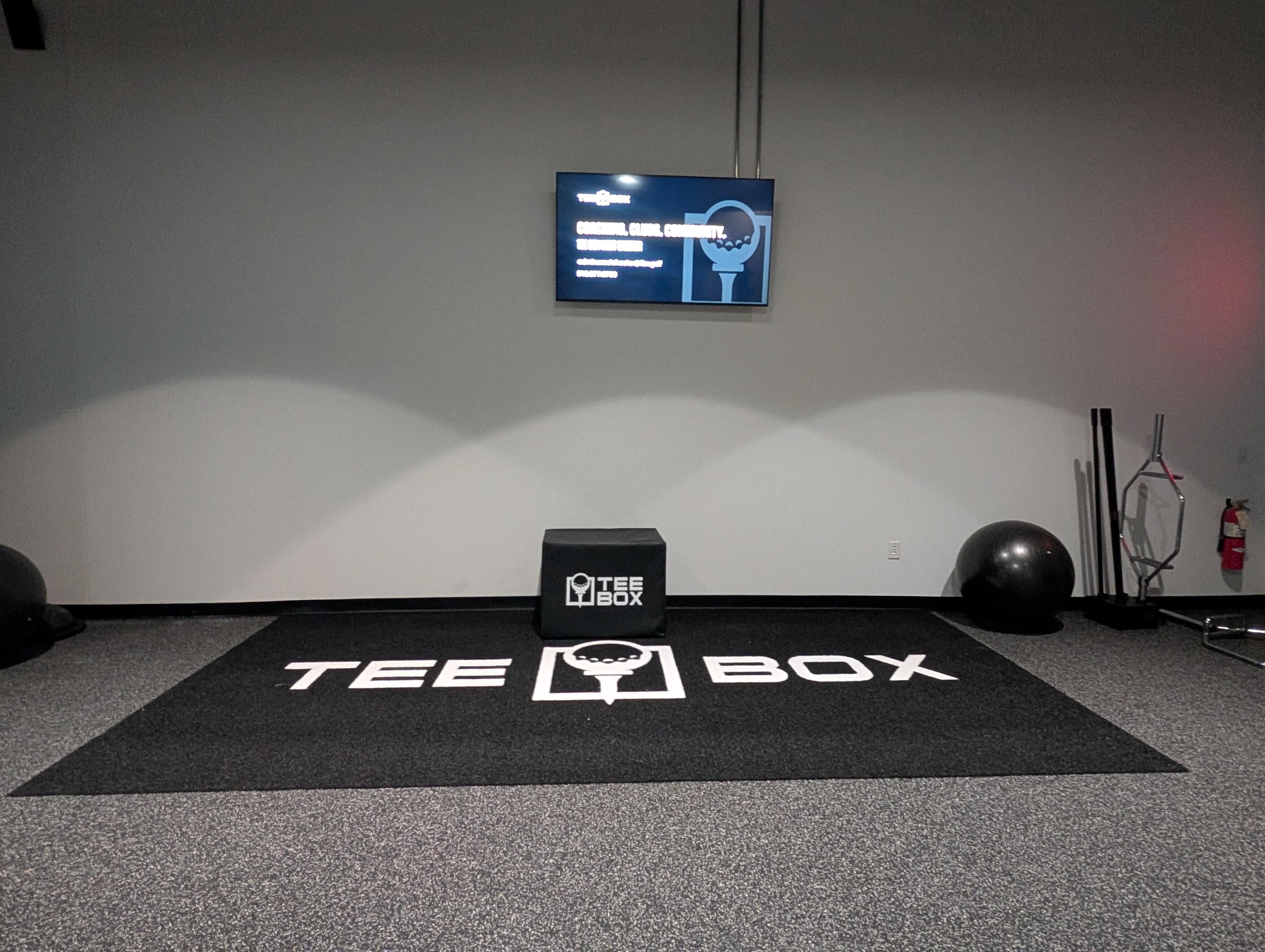 Tee Box West Chester workout area.