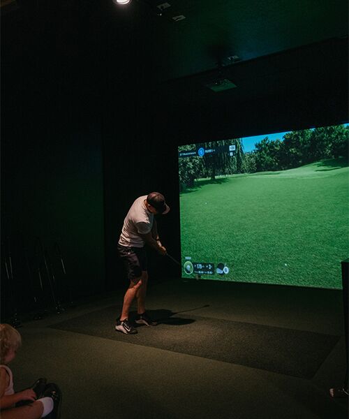 Tee Box Uintah simulator.
