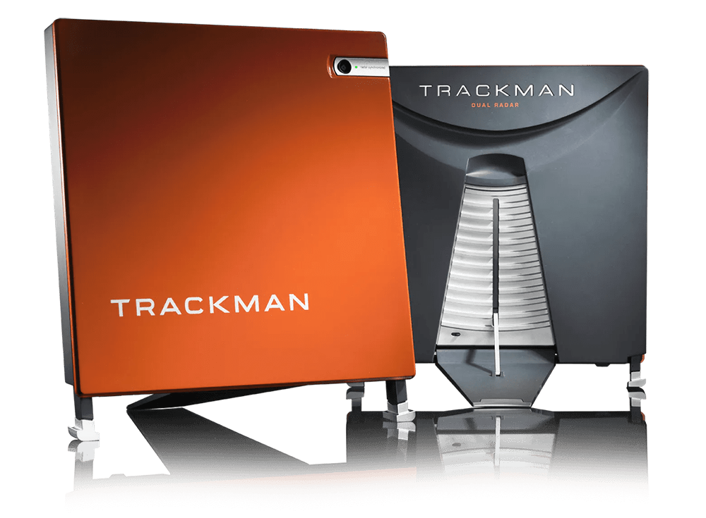 An image of TrackMan technology we use at Tee Box - the leading launch monitor and ball tracking system in Riverton, UT.