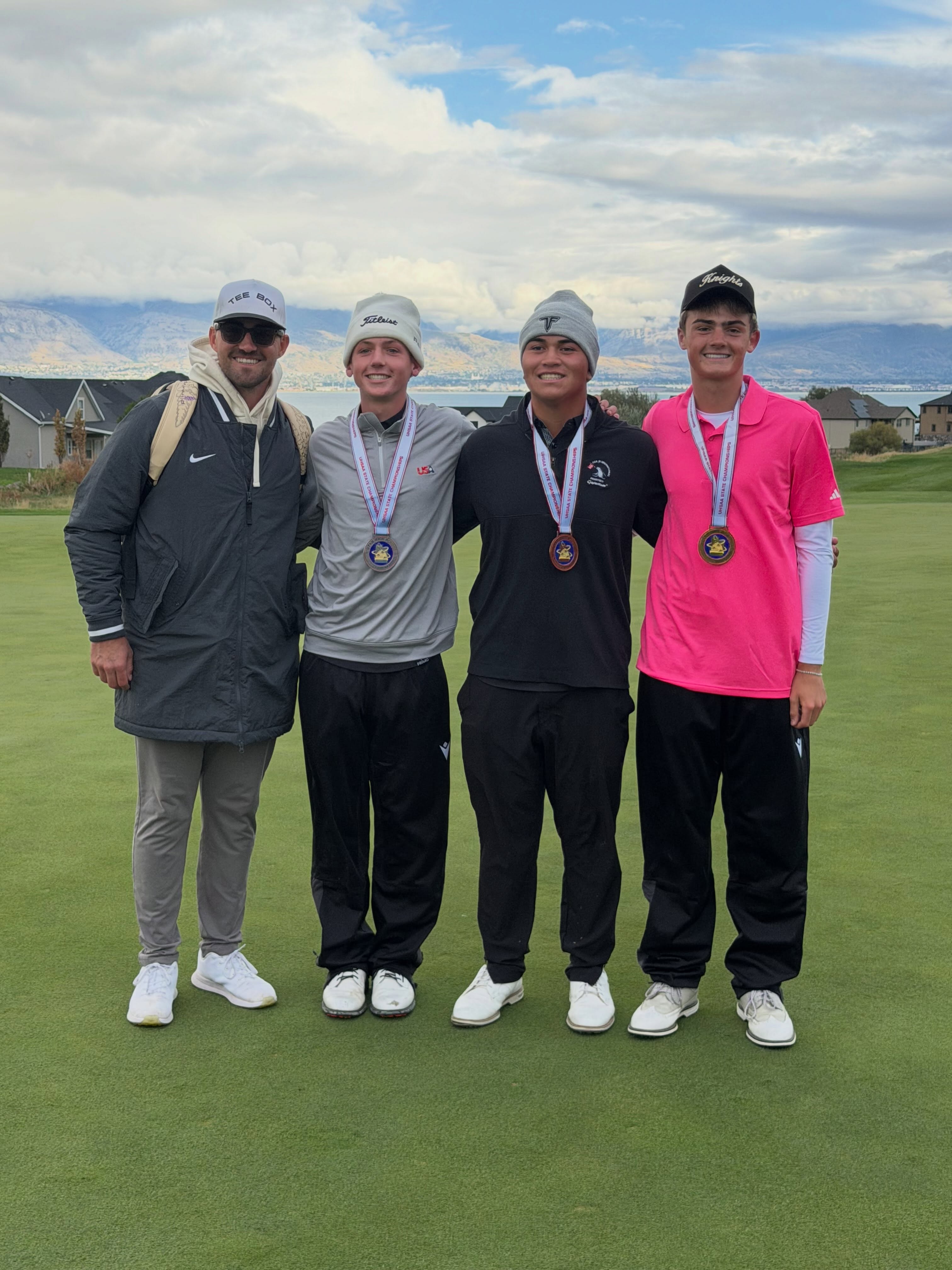 What a day for these guys!

Huge congratulations to our TeeBox athletes on an incredible finish to the high school golf season!

Blake Brown &mdash; Back-to-back individual STATE CHAMPION! 🏆🏆

Crew Harward &mdash; 2nd place individually AND part of the Lehi team that brought home the school&rsquo;s FIRST-EVER STATE TEAM CHAMPIONSHIP! 🏆

Jordan Ofahengaue &mdash; 3rd place individually and also part of Lehi&rsquo;s historic state championship team! 💪

These boys have put in the work, and it&rsquo;s been so much fun watching them grow as golfers and as young men. From getting stronger and hitting it farther to sharpening their skills and competing with each other!
This is what happens when hard work meets commitment and consistency.
We couldn&rsquo;t be more proud of these guys and what they&rsquo;ve accomplished! 

If you have a junior or high school golfer who wants to take their game to the next level? 
Come check out our TeeBox Athlete Program in Pleasant Grove! We help golfers understand how to take their game to the next level!